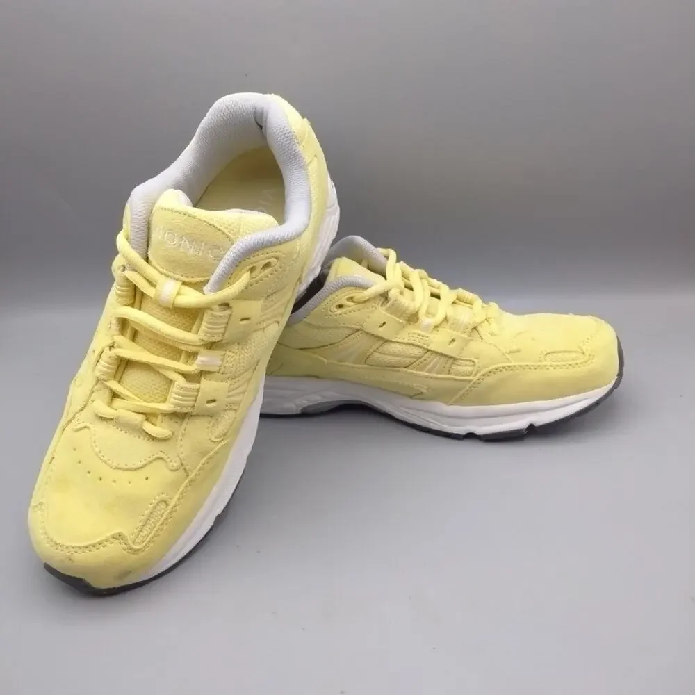 Vionic 23 Walk Classic Sneakers Walking Shoes Women Size 8 M Yellow Suede